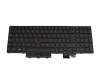 PK131K91B12 original Lenovo keyboard DE (german) black/black with backlight and mouse-stick