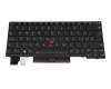 PK131L62B12 original Lenovo keyboard CH (swiss) black/black with backlight and mouse-stick