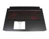 PK133AU2A13 original Acer keyboard incl. topcase DE (german) black/red/black with backlight