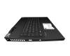 PN065187 original MSI keyboard incl. topcase DE (german) black/black