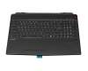 PN140229 original MSI keyboard incl. topcase DE (german) black/black/red with backlight