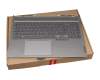 PO5SXB-GE original Lenovo keyboard incl. topcase DE (german) grey/grey with backlight