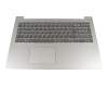 SG-86400-2FA original Lenovo keyboard incl. topcase FR (french) grey/silver with backlight