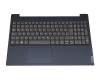 SN20M62767 original Lenovo keyboard incl. topcase DE (german) grey/blue