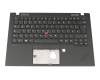 SN20R55574 original Lenovo keyboard incl. topcase DE (german) black/black with backlight and mouse-stick