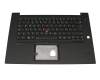 SN20R58780AA original Wistron keyboard incl. topcase DE (german) black/black with backlight and mouse-stick