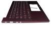 SN20W85052 original Lenovo keyboard incl. topcase UK (english) purple/purple with backlight