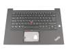 SN8381BL2 original Lenovo keyboard incl. topcase DE (german) black/black with backlight and mouse-stick