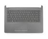 SP5CD7451XCN original HP keyboard incl. topcase DE (german) black/black wave