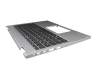 SV03P_A85BW original Acer keyboard incl. topcase DE (german) black/silver with backlight