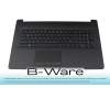 T17BDR Keyboard incl. topcase DE (german) black/black (with TP/DVD, surface structure \"Diamond) b-stock