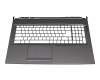 Topcase grey original suitable for MSI GP75 Leopard 9SDK/9SFSK (MS-17E7)