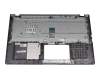 V182546KE1 original Asus keyboard incl. topcase DE (german) black/grey