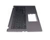 V182546KE1 original Asus keyboard incl. topcase DE (german) black/grey