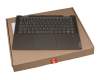 V192320EK1 original Lenovo keyboard incl. topcase DE (german) grey/dark green with backlight