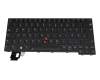 V212420BK1 original Lenovo keyboard DE (german) black/black with backlight and mouse-stick